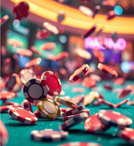 Tampilan aplikasi seluler ddlc menampilkan roulette langsung dan opsi menu pasar olahraga